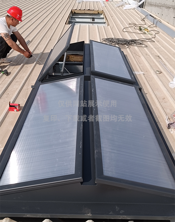 兰州王老吉生产车间礼泉排烟天窗